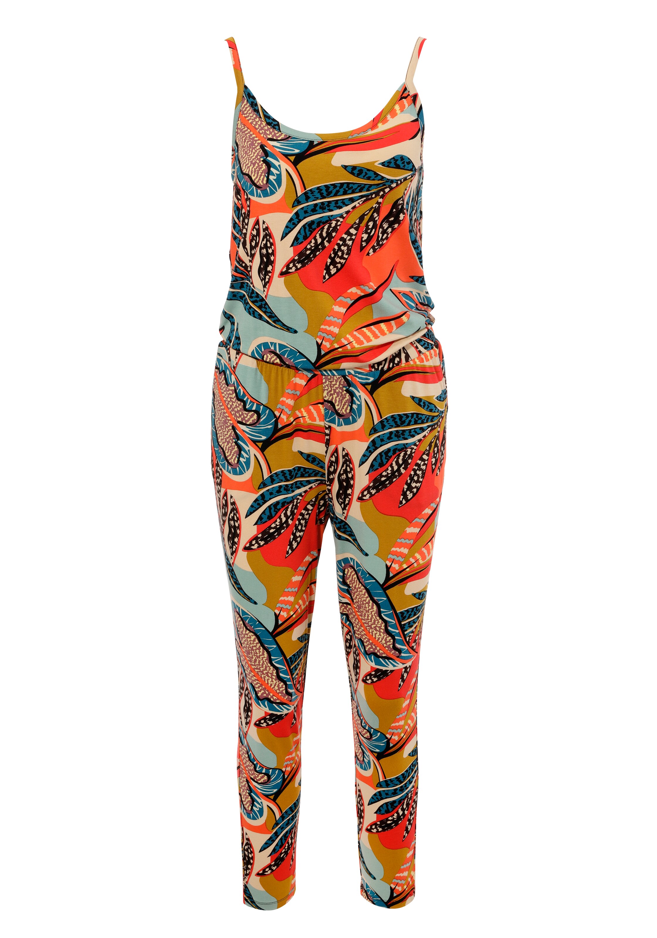 Aniston CASUAL Jumpsuit in Mischfarben: Vorderseite