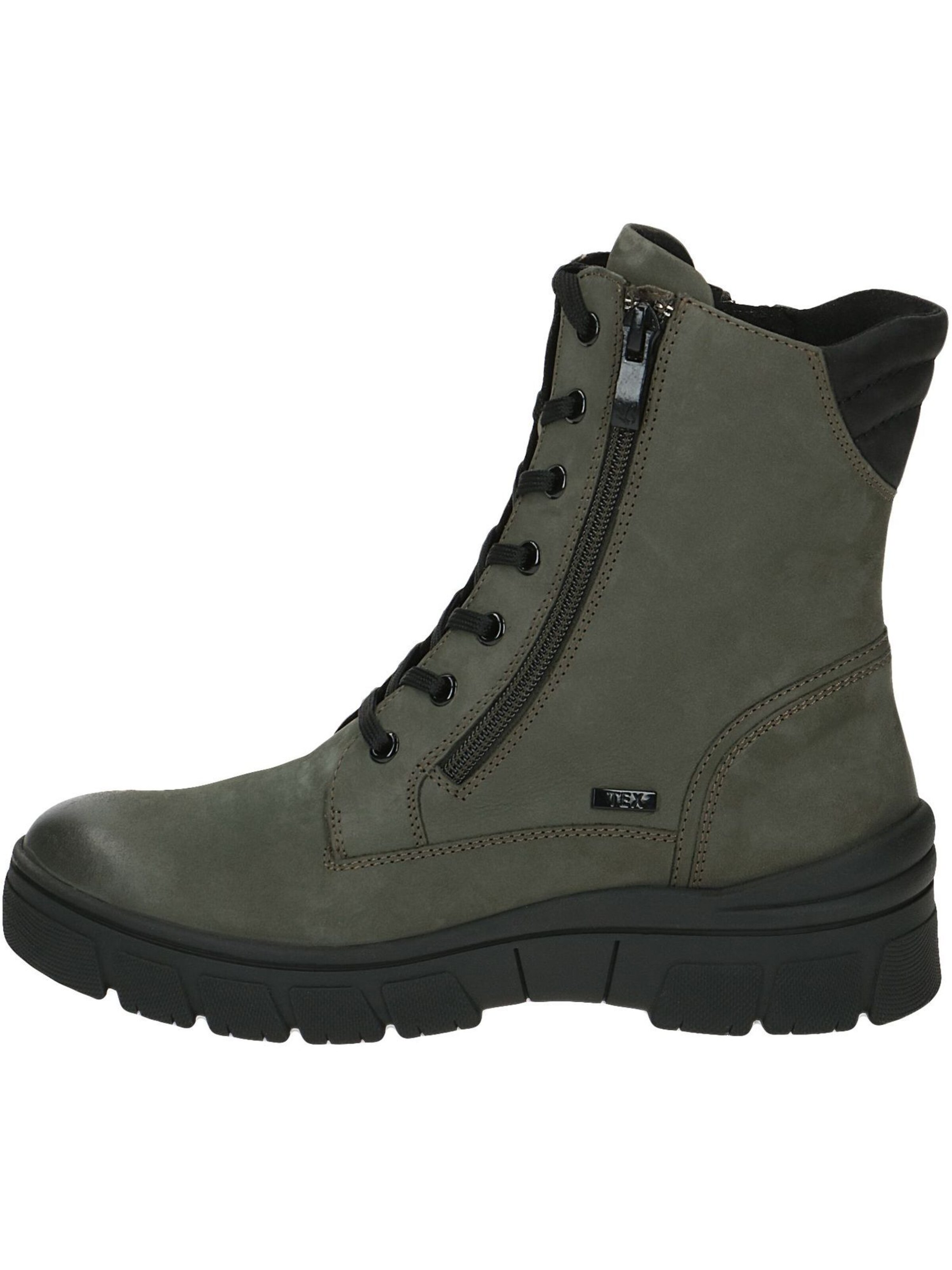 Bottines à lacets CAPRICE en vert