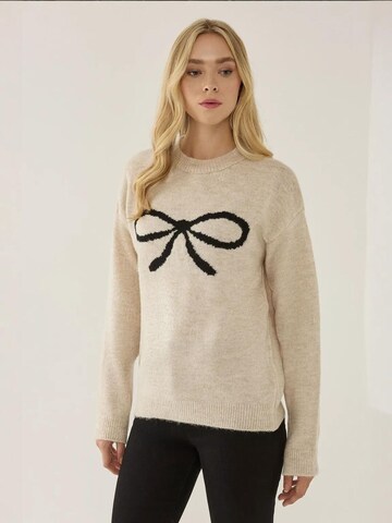 Hiccup Pullover in Beige