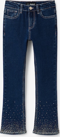 Desigual Flared Jeans 'CHASTITY' in Blauw: voorkant