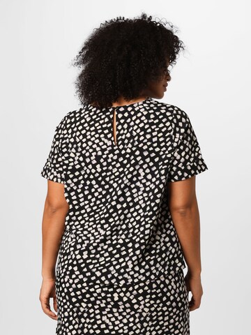 Vero Moda Curve - Blusa 'OLGA' em preto