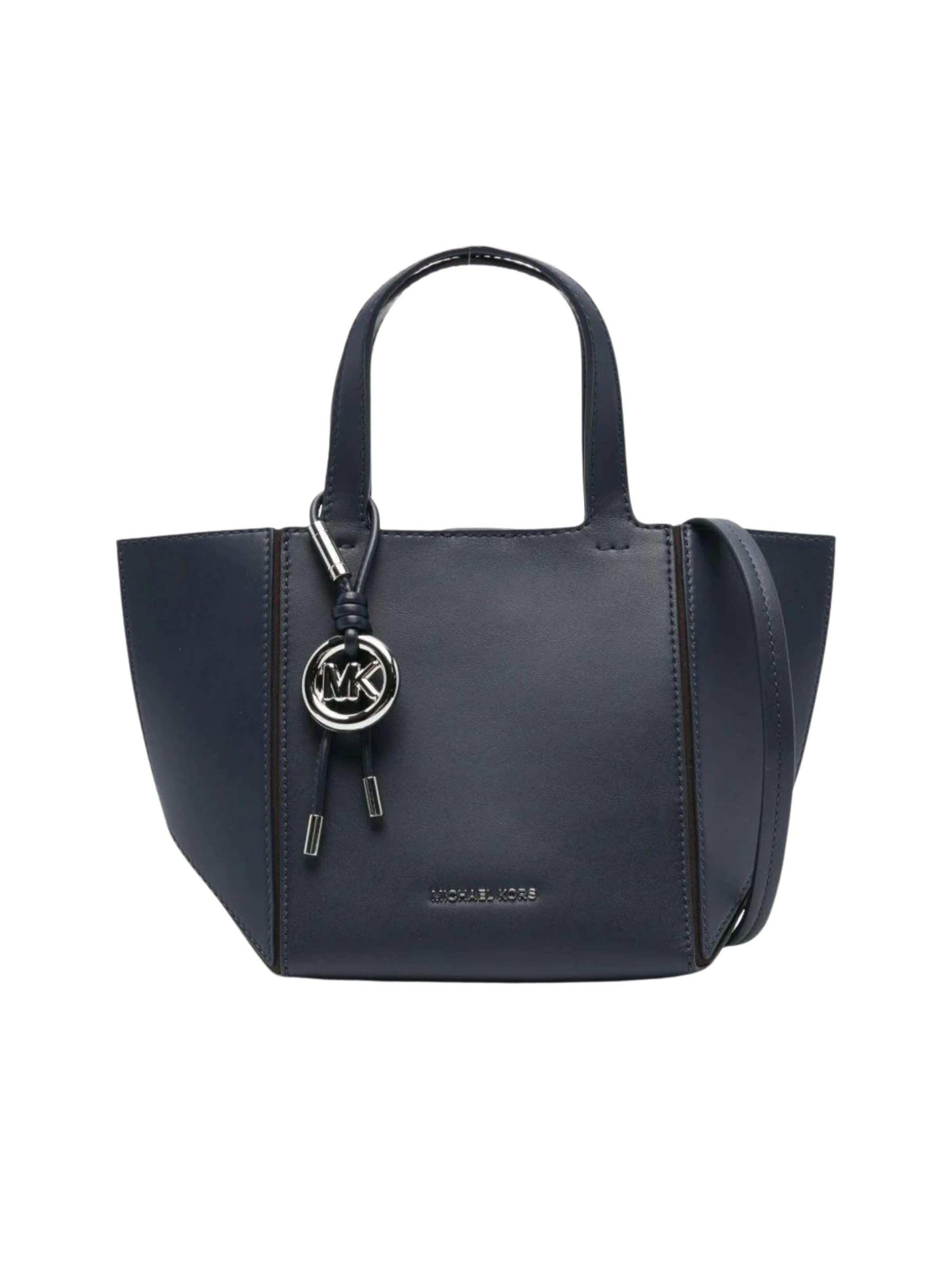 Borsa a spalla di Michael Kors in blu: frontale