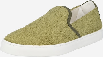 NINE TO FIVE Slip-Ons 'Elli' in Green: front