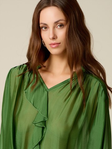 oltre Blouse in Green