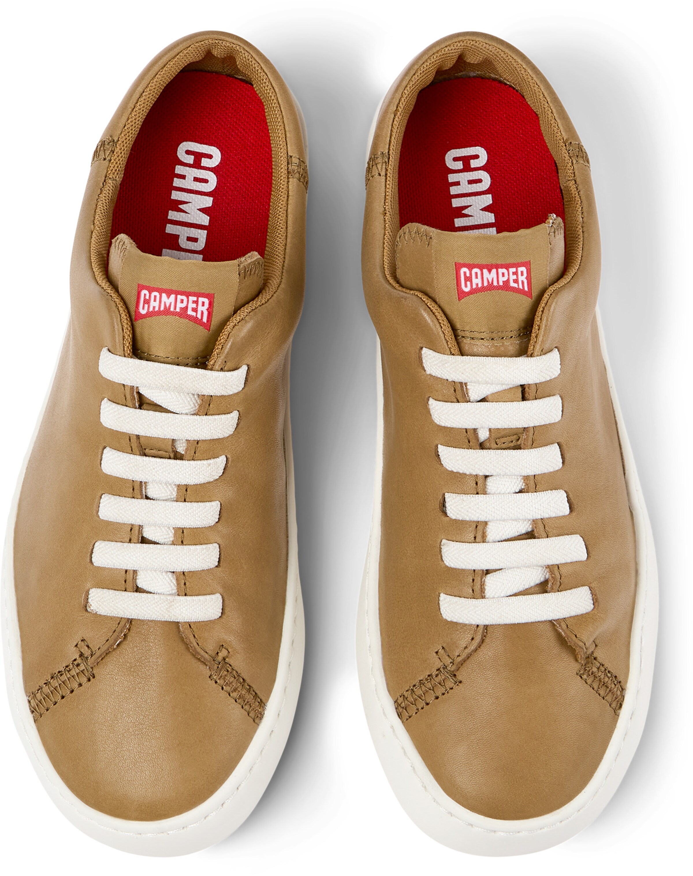 Sneaker bassa 'Peu Touring' di CAMPER in marrone