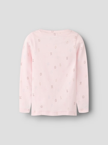 Tricou 'NMFOLYDIANA' de la NAME IT pe roz