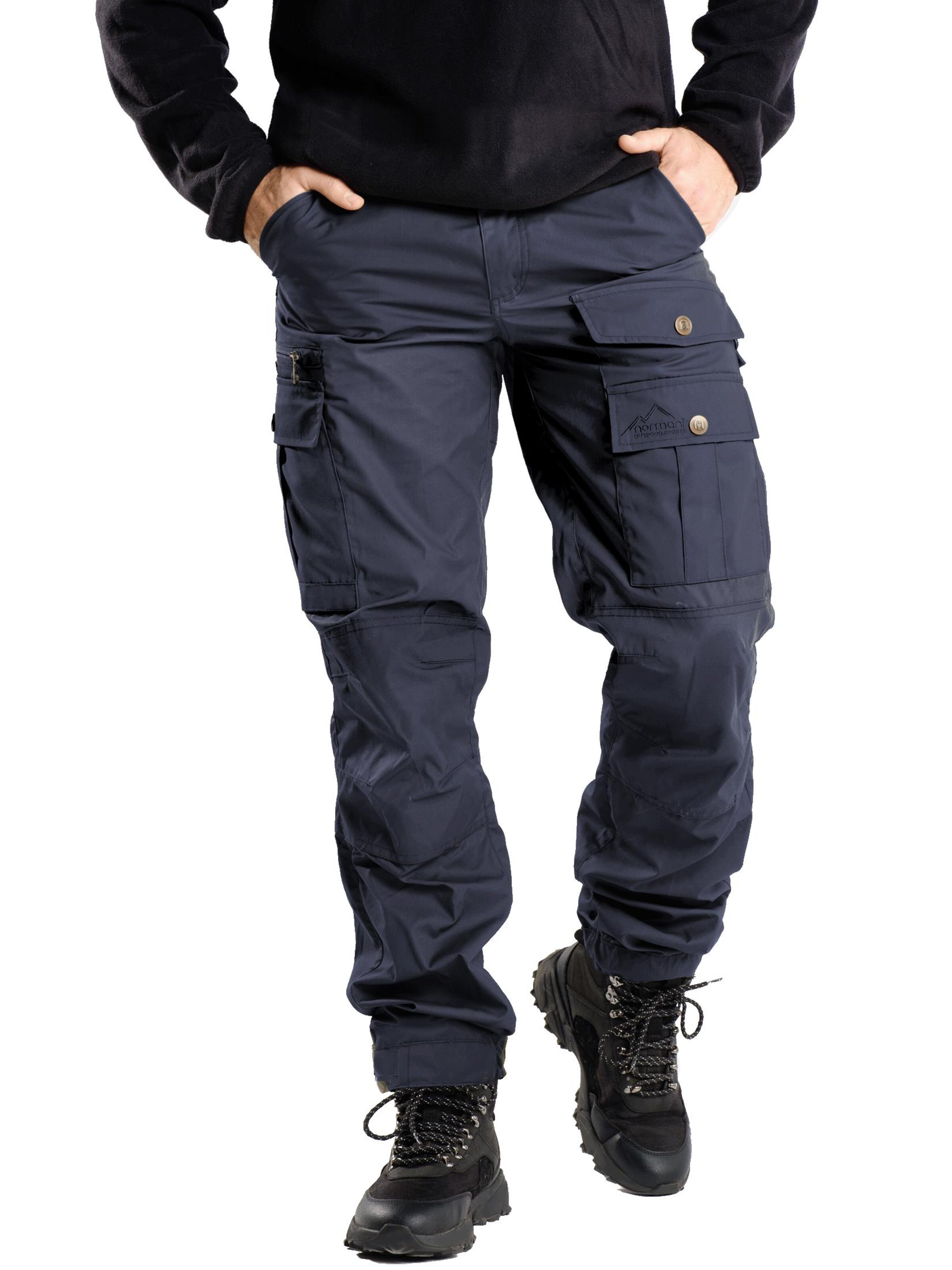 normani Regular Outdoorbroek 'Leviathan' in Blauw
