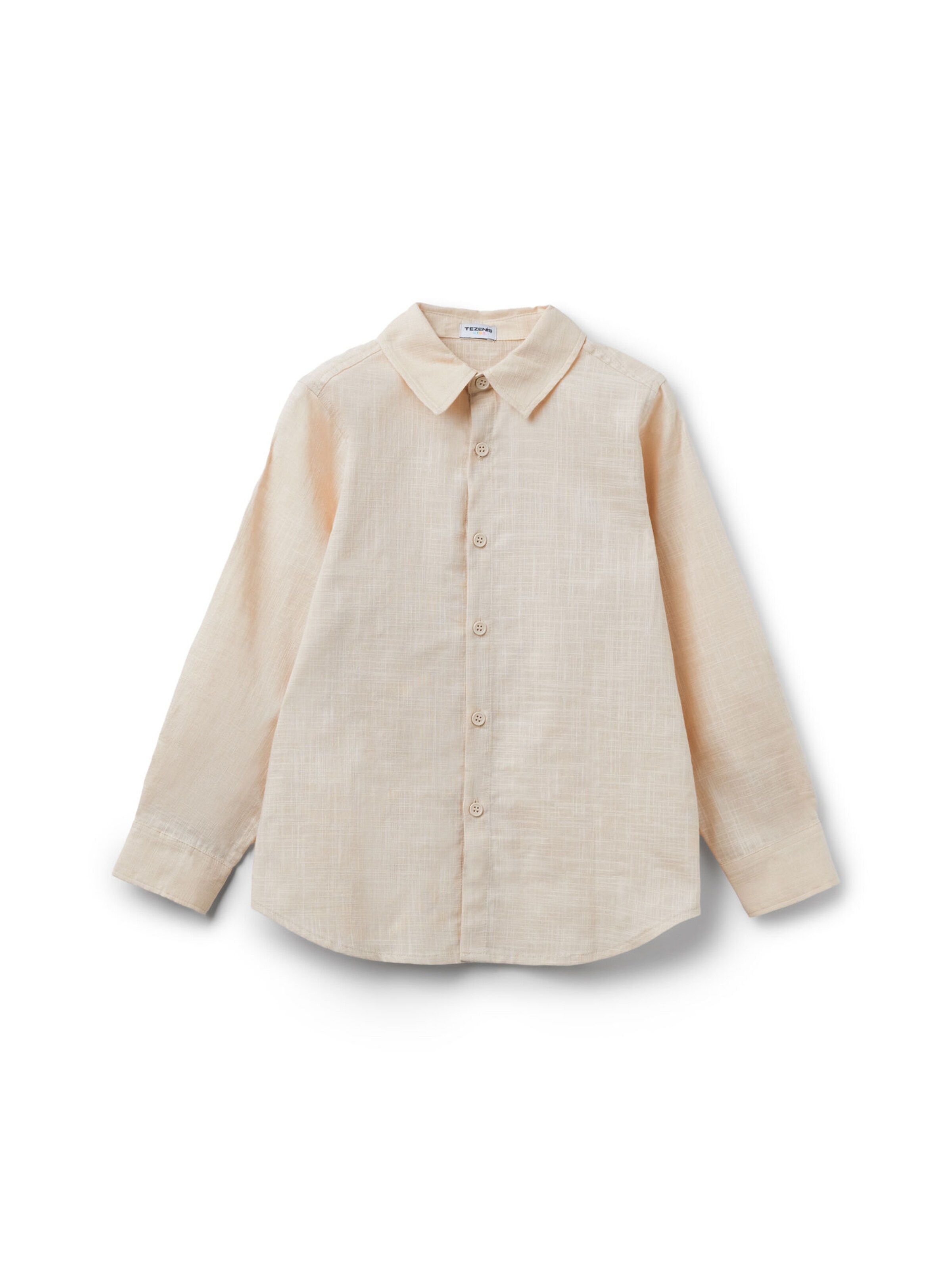 Tezenis Button Up Shirt in Beige: front