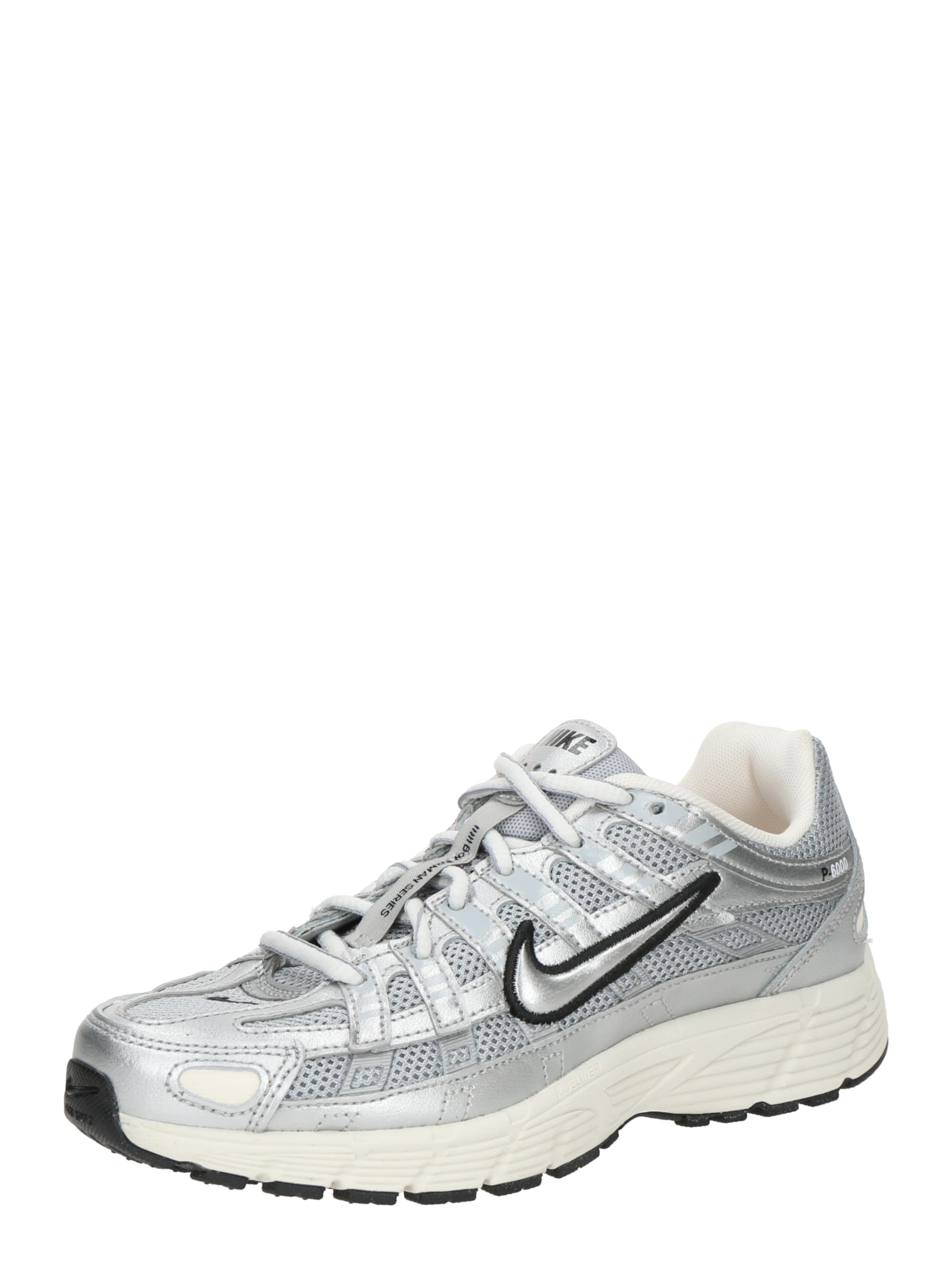 Nike Sportswear Tenisky 'P-6000' – stříbrná: přední strana