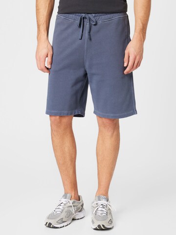 GANT Loosefit Broek in Blauw: voorkant