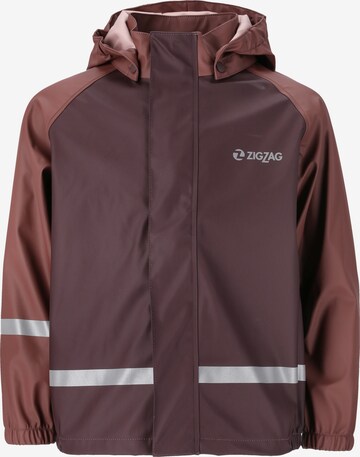 ZigZag Regular Athletic Suit 'GILBO' in Brown