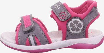 myToys COLLECTION Sandals 'Sunny' in Grey