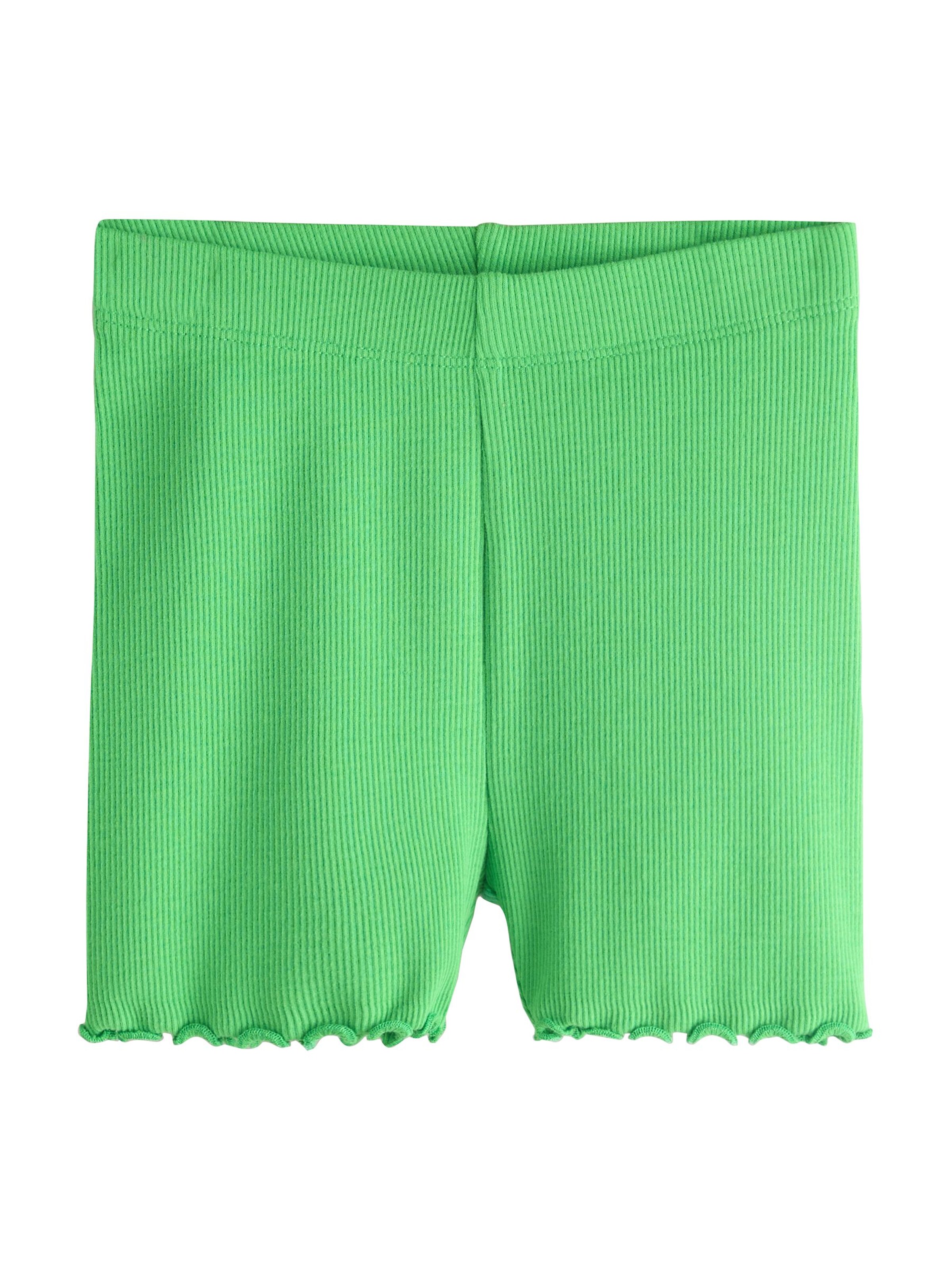 Next Skinny Shorts in Blau