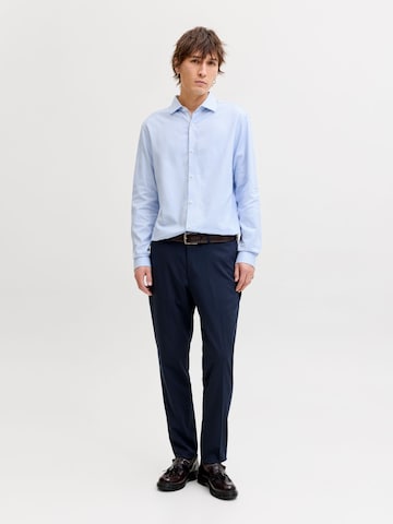 JACK & JONES Slim Fit Skjorte 'JPRBLParker' i blå