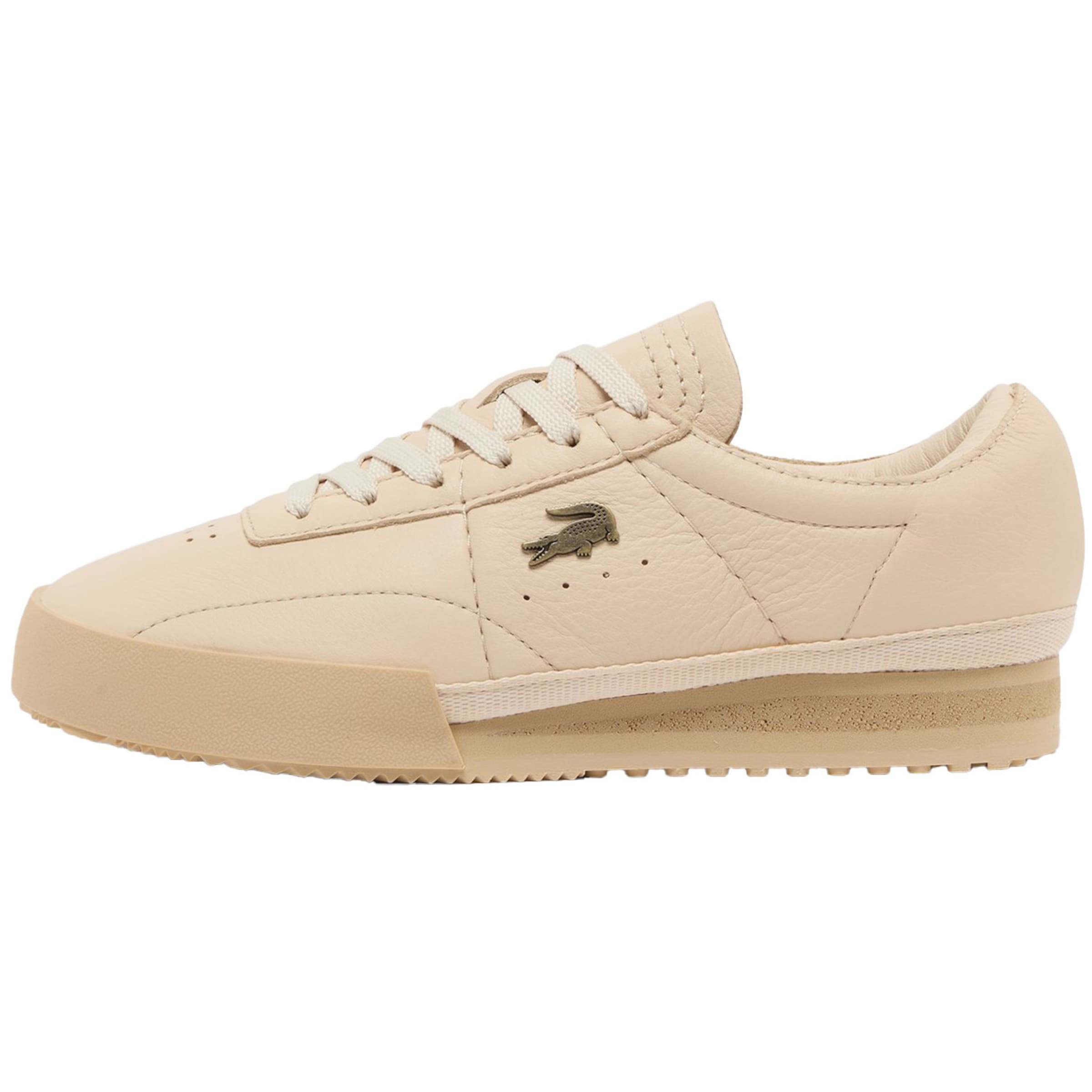 LACOSTE Sneakers 'Aura' in Beige: front