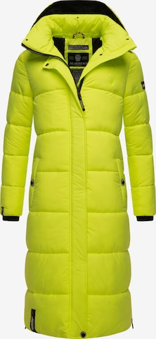 MARIKOO Płaszcz zimowy w kolorze zielony