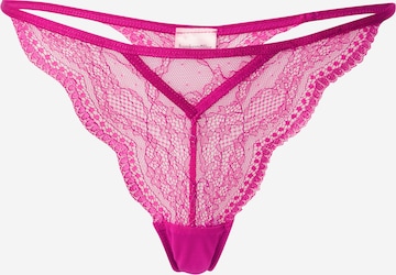 Hunkemöller Thong 'Isabelle' in Pink: front