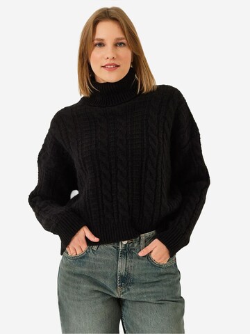 Pull-over 'Pullover' Bianco Lucci en noir