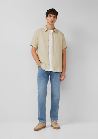 Coupe regular Chemise s.Oliver en beige