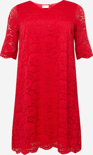 ONLY Carmakoma Robe de cocktail 'SUMMER' en rouge, Vue avec produit