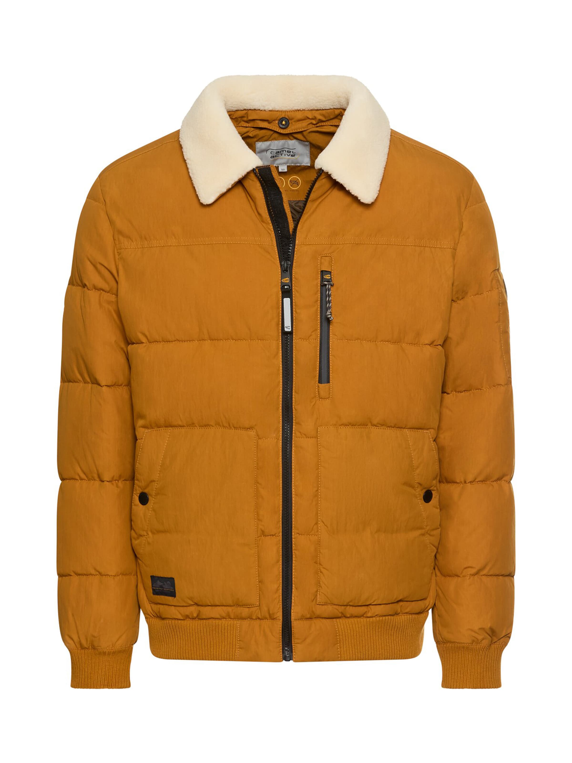 CAMEL ACTIVE Välikausitakki värissä keltainen: etupuoli