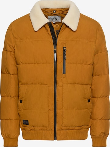 CAMEL ACTIVE - Chaqueta de entretiempo en amarillo: frente