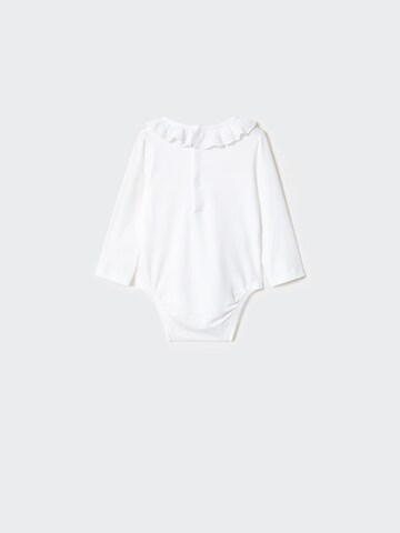 MANGO KIDS Sparkedragt/Body i hvid