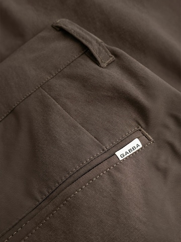 GABBA Regular Trousers ' GABfirenze ' in Grey: back
