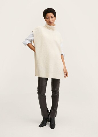 MANGO Oversizepullover 'Cora' in Beige