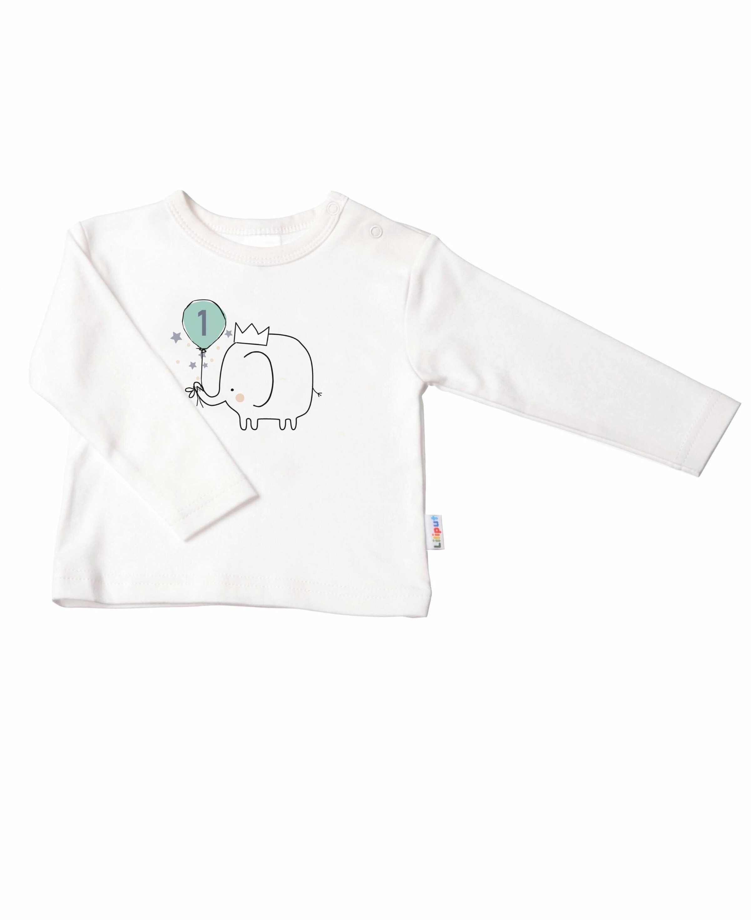 LILIPUT Shirt 'Elefant 1' in White: front