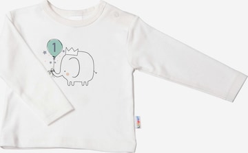 LILIPUT Langarmshirt mit niedlichem 'Elefant 1'-Print in Weiß: predná strana