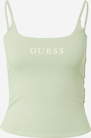 GUESS - Top 'RORY' em verde: frente