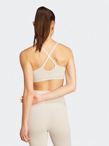 ADIDAS PERFORMANCE Μπουστάκι Αθλητικό σουτιέν 'All Me' σε μπεζ
