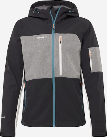 ICEPEAK Jacke in Schwarz: predná strana