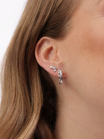 Lucardi Oorbellen in Zilver