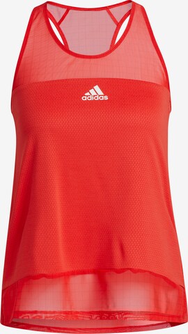 ADIDAS SPORTSWEAR Спортивный топ в Красный: спереди