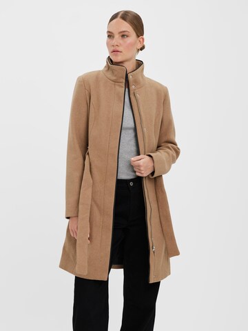 VERO MODA - Sobretudo meia-estação 'Classbessy' em bege: frente