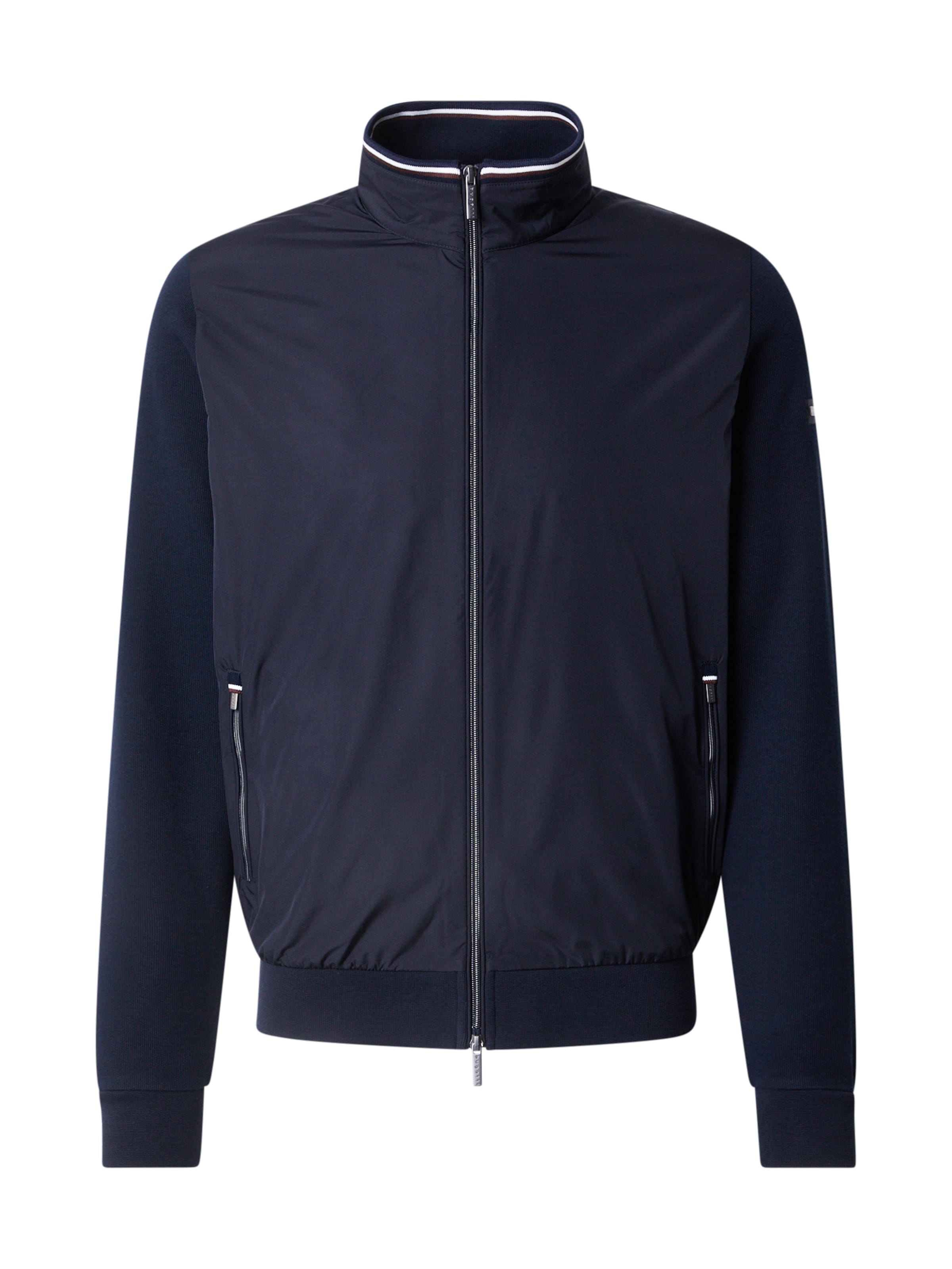 bugatti Sweatjacke in dunkelblau, Produktansicht