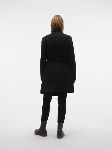 MAMALICIOUS Between-Seasons Coat 'Rox' in Black