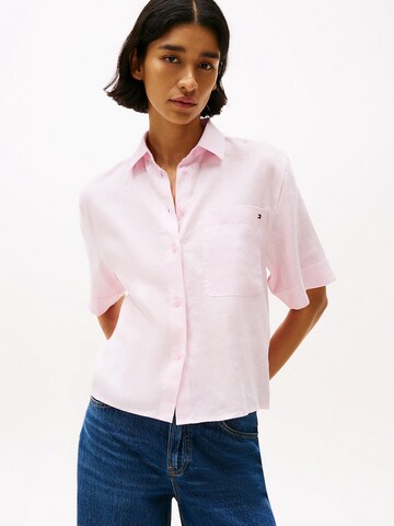 TOMMY HILFIGER Bluse in Pink: Vorderseite