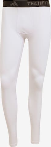 ADIDAS PERFORMANCE Sporthose in Weiß: Vorderseite