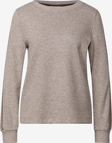 STREET ONE Shirt in Brown: front