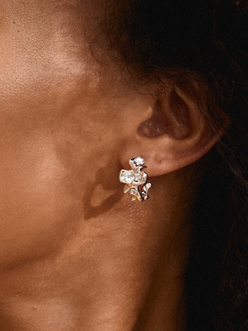 Pilgrim Earrings 'Sunset' in Silver: front