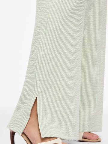 VILA - Pierna ancha Pantalón en verde
