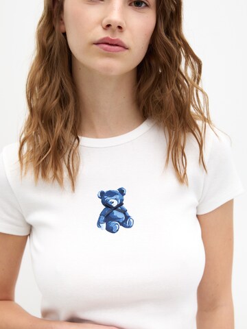 Pull&Bear T-Shirt in Weiß