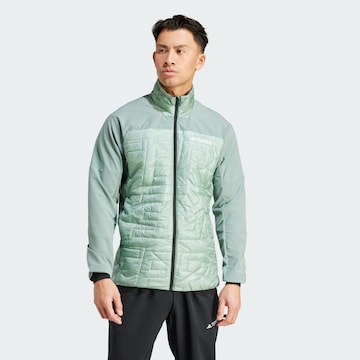 ADIDAS TERREX Outdoor jacket 'Xperior Varilite' in Green: front