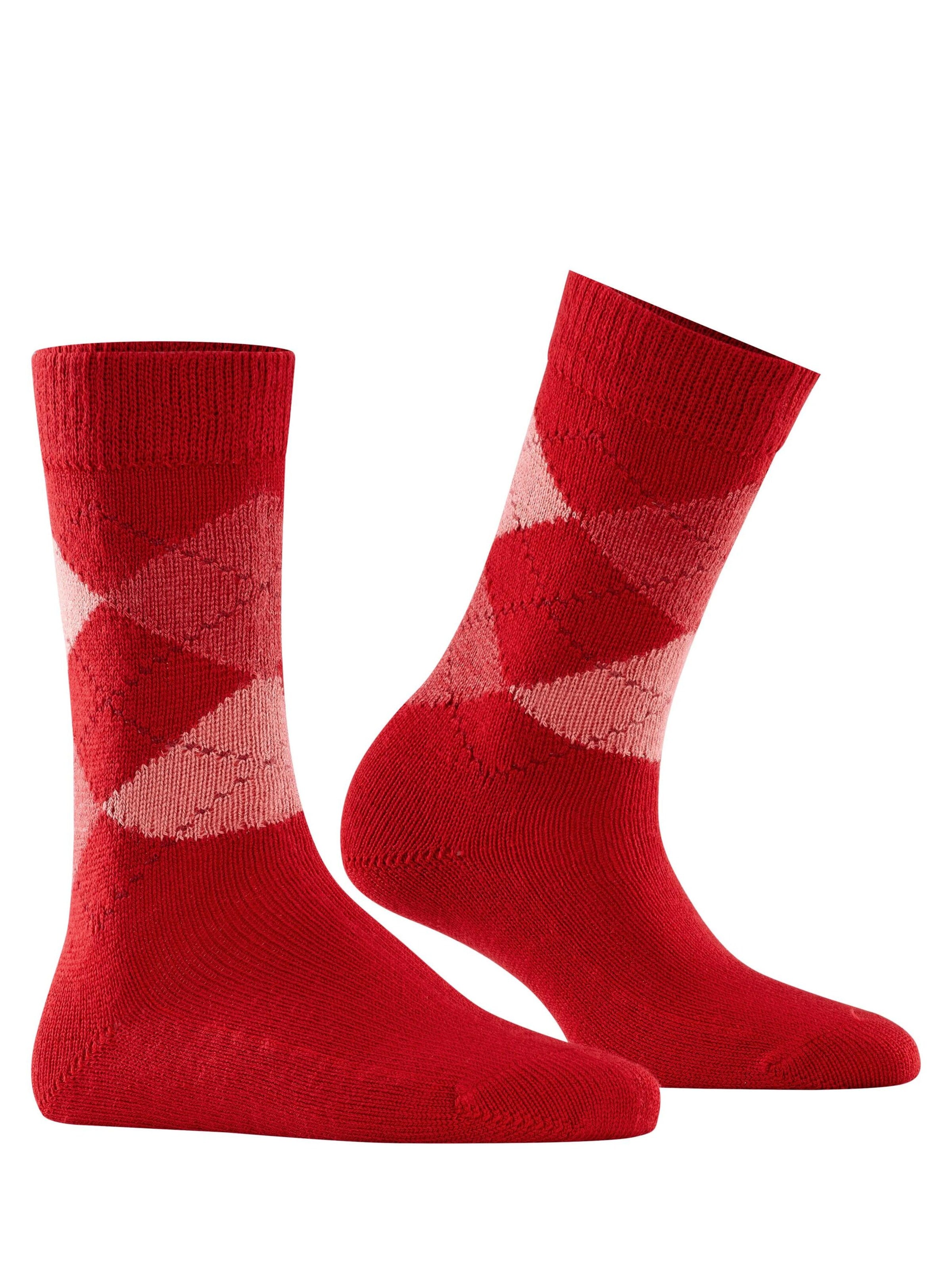 BURLINGTON Socken 'Whitby'‌‌ in Rot