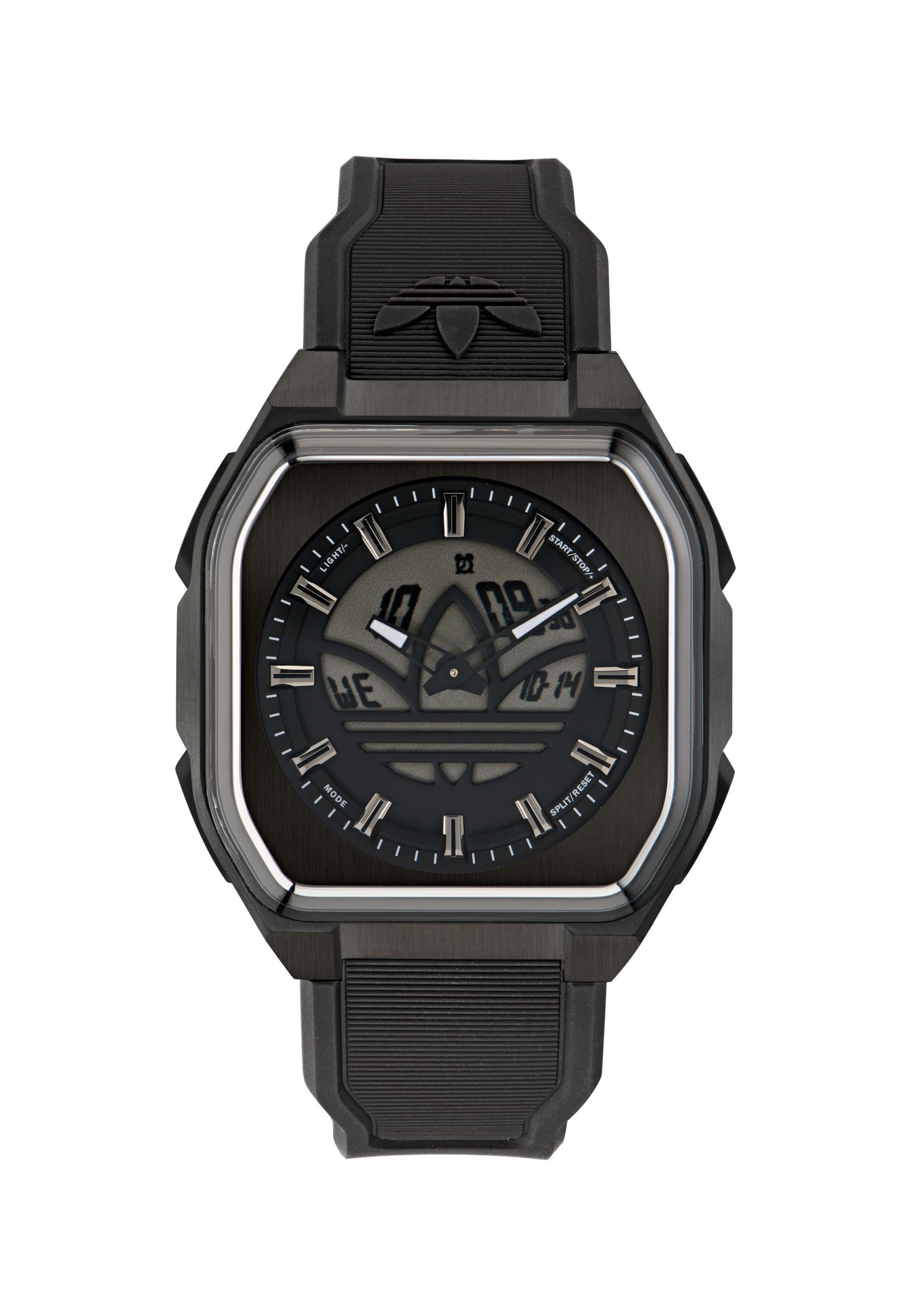 ADIDAS ORIGINALS Analoog horloge in Zwart: voorkant