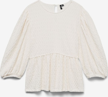 Vero Moda Curve - Blusa 'SIRI' en blanco: frente