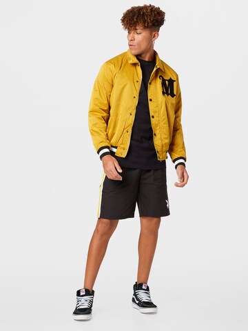 Mennace Between-Season Jacket in Yellow